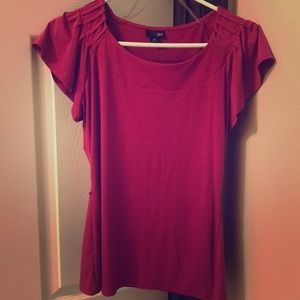 Magenta dress top
